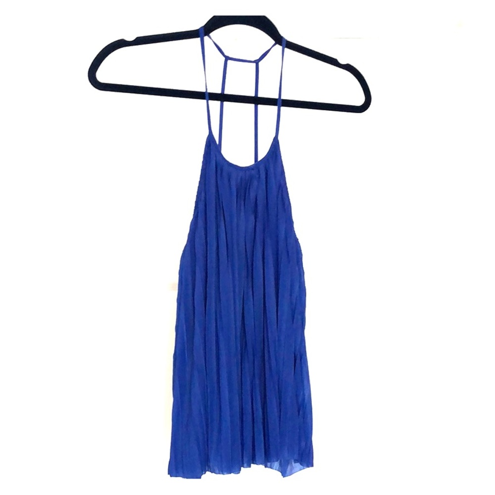 Flowy polyester tank top
